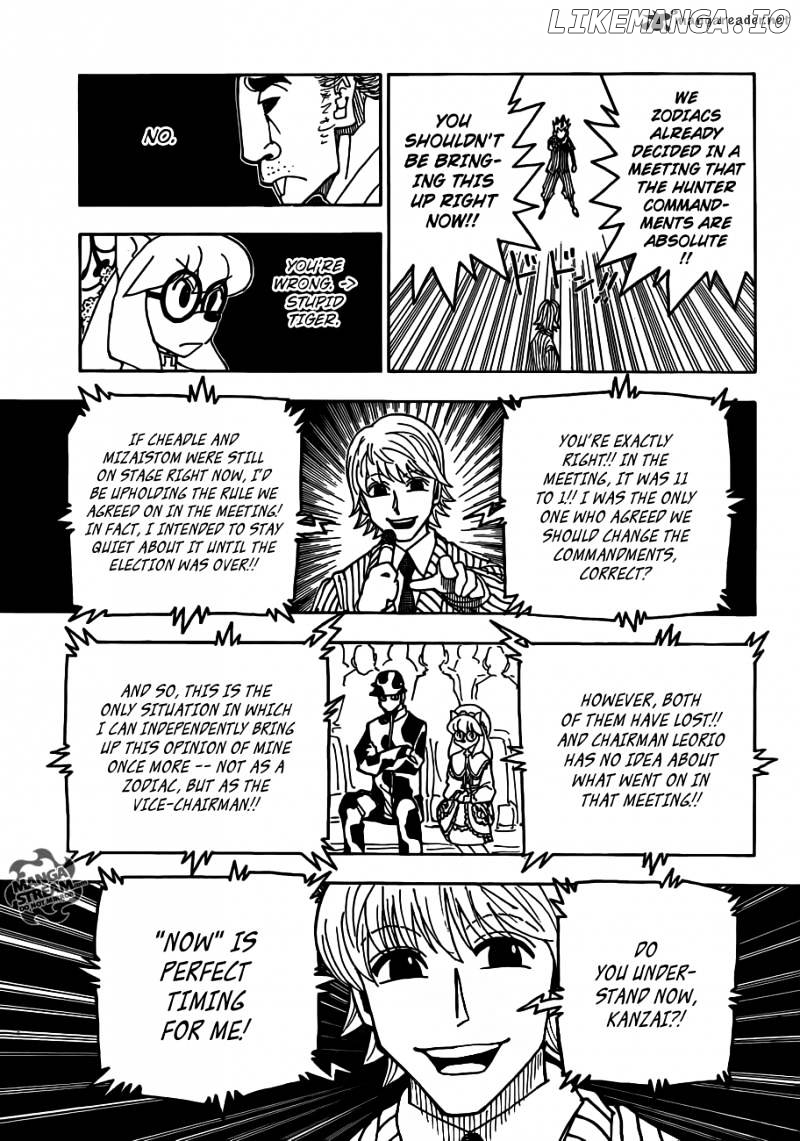 Hunter x Hunter, Chapter 334 image 06